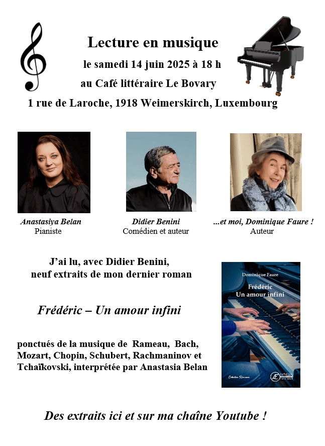 Lecture en musique au café littéraire Le Bovary [avec Extraits]